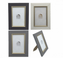 PORTA RETRATO 4*6 COM MOLDURA - Distribuidora 12 de Outubro