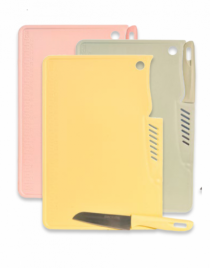 CJ TABUA CORTE C FACA 19.5X28.5CM - Distribuidora 12 de Outubro