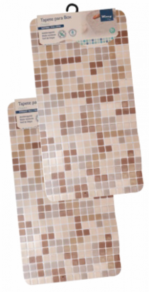 TAPETE BOX OCEAN PVC 34X64CM - Distribuidora 12 de Outubro