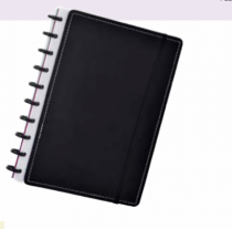 CADERNO DE DISCO BLACK - Distribuidora 12 de Outubro