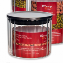 POTE MANTIMENTOS OASIS VIDRO 500ML - Distribuidora 12 de Outubro