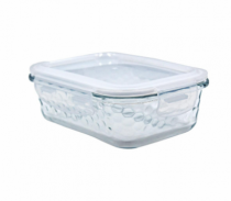 POTE VD HERMET HONEY RET BRANCO 640ML - Distribuidora 12 de Outubro