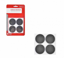 CJ 4 PROTETORES DE PISO EVA REDONDO - Distribuidora 12 de Outubro