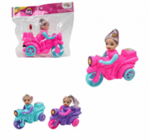 BONECA DUDA MOTOQUEIRA A CORDA SRT COR - Distribuidora 12 de Outubro