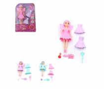 BONECA MILA FADA SWEET SRT MODELO 6 PÇS - Distribuidora 12 de Outubro