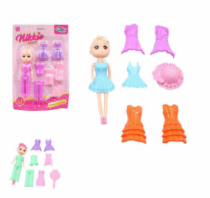 BONECA NIKKIE FASHION COM ACESSORIOS SRT - Distribuidora 12 de Outubro