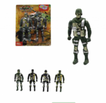 BONECO MILITAR MISSAO RESGATE X SRT MODELO - Distribuidora 12 de Outubro