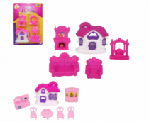 KIT CASINHA COM MOVEIS GLAM GIRLS LIVING ROOM - Distribuidora 12 de Outubro