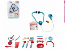 KIT MEDICO LITTLE DOCTOR SRT MODELO 3 A 6 PÇS - Distribuidora 12 de Outubro