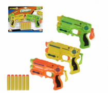 PISTOLA LANCA DARDOS DUPLA COMBAT SRT COR - Distribuidora 12 de Outubro