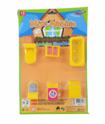 MINI MOBILIA BANHEIRO DIVERTIDO - Distribuidora 12 de Outubro