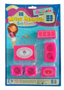 MINI MOBILIA SALA DIVERTIDA - Distribuidora 12 de Outubro