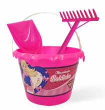 BALDINHO DE PRAIA COM BORDA LINHA BARBARA - Distribuidora 12 de Outubro