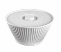 TIGELA REDONDA C/ TAMPA 2L BR - Distribuidora 12 de Outubro