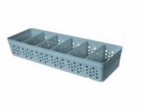 CESTO C/ 5 DIVISORIAS AZUL - Distribuidora 12 de Outubro