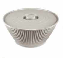 TIGELA REDONDA C/ TAMPA 4,25L - Distribuidora 12 de Outubro