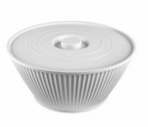 TIGELA REDONDA C/ TAMPA 4,25L - Distribuidora 12 de Outubro