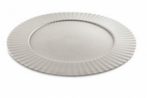 SOUSPLAT 33CM CINZA CLARO - Distribuidora 12 de Outubro