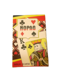 JOGO DE BARALHO TRADICIONAL NOPAG C/ 55CARDS - Distribuidora 12 de Outubro