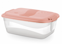 CONTAINER ORGANIZADOR BAIXO 10 L TRANSPARENTE - Distribuidora 12 de Outubro