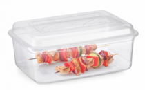 CONTAINER VERSATIL RETANGULAR 4 L TRANSPARENT - Distribuidora 12 de Outubro