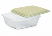 CONTAINER VERSATIL QUADRADO 3,4 L TRANSPARENT - Distribuidora 12 de Outubro