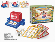 BINGO GAME EDUCATIVO ANIMAIS - Distribuidora 12 de Outubro