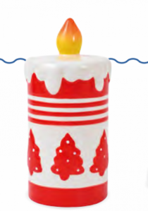 VELA DECOR ROSSU DOL 1P - Distribuidora 12 de Outubro