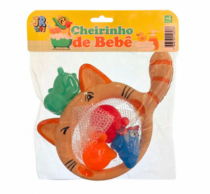 ANIMAL DE PLAST C/ ACESSORIOS P/ BANHO 4 PCS - Distribuidora 12 de Outubro