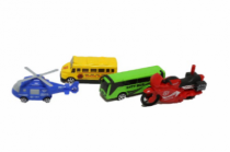 CARRINHO DE PLAST 4 PCS TRANSPORTE RODA LIVRE - Distribuidora 12 de Outubro