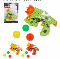 PISTOLA LANCA BOLA DRAGON SHOOT 4 PCS - Distribuidora 12 de Outubro