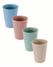 COPO BAMBU ECOLOGICO 350ML - Distribuidora 12 de Outubro