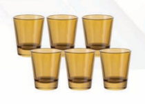 JG DE COPOS SMOOTH AMBAR 50ML 6PCS - Distribuidora 12 de Outubro