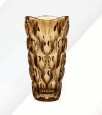 VASO DECORATIVO HALLEY AMBAR - Distribuidora 12 de Outubro