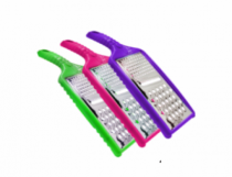 RALADOR INOX C/CABO PLASTICO CORES 30.5CM - Distribuidora 12 de Outubro
