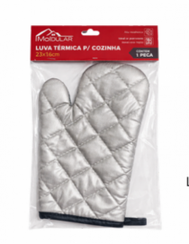 LUVA TERMICA P/COZINHA 23X16CM - Distribuidora 12 de Outubro