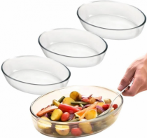 KIT DE TRAVESSA OVAL 3 PCS 1.5L/2.0L/3.0L - Distribuidora 12 de Outubro