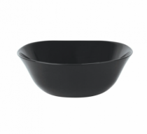 BOWL DE VIDRO PRETO SQUARE 13,5CM - Distribuidora 12 de Outubro