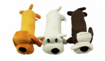 BRINQUEDO CAOZINHO EM PELUCIA C/ SOM CORES SO - Distribuidora 12 de Outubro