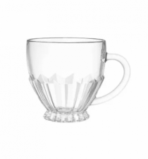 XICARA DE CHA DE VIDRO BRASILIANO 185ML - Distribuidora 12 de Outubro