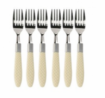 JG DE GARFOS AUSTRALIA BEGE C/ 6 PCS - Distribuidora 12 de Outubro