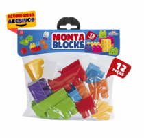 MONTA BLOCKS 12 PCS NA SOLAPA - Distribuidora 12 de Outubro