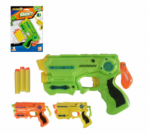 PISTOLA LANÇA DARDOS SHOOT SRT COR 4 PÇS - Distribuidora 12 de Outubro