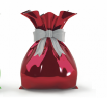 SAC VERMELHO ACETINADO 60X90 - Distribuidora 12 de Outubro