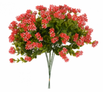 F.PICK FLOR MINI PLASTICO X15 (VERMELHO) 25CM - Distribuidora 12 de Outubro