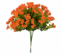 F.PICK FLOR MINI PLASTICO X15 (LARANJA) 25CM - Distribuidora 12 de Outubro
