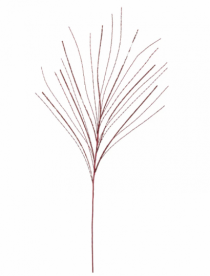 C.GRASS NATAL C/GLITTER VERMELHO 1M - Distribuidora 12 de Outubro