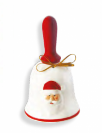 SINO CERAMICA BRANCO NOEL 1PC 7 X 7 X 13CM - Distribuidora 12 de Outubro