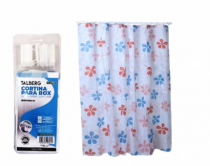 CORTINA P/ BOX ESTAMPADA COM ILHOS 1,8X1,8CM - Distribuidora 12 de Outubro