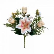 BUQUE ROSA E LIRIO CHAMPANHE - Distribuidora 12 de Outubro